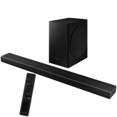 Soundbar Samsung HW-Q60T 360 watts com Bluetooth S  PDIF e USB Bivolt - Preto