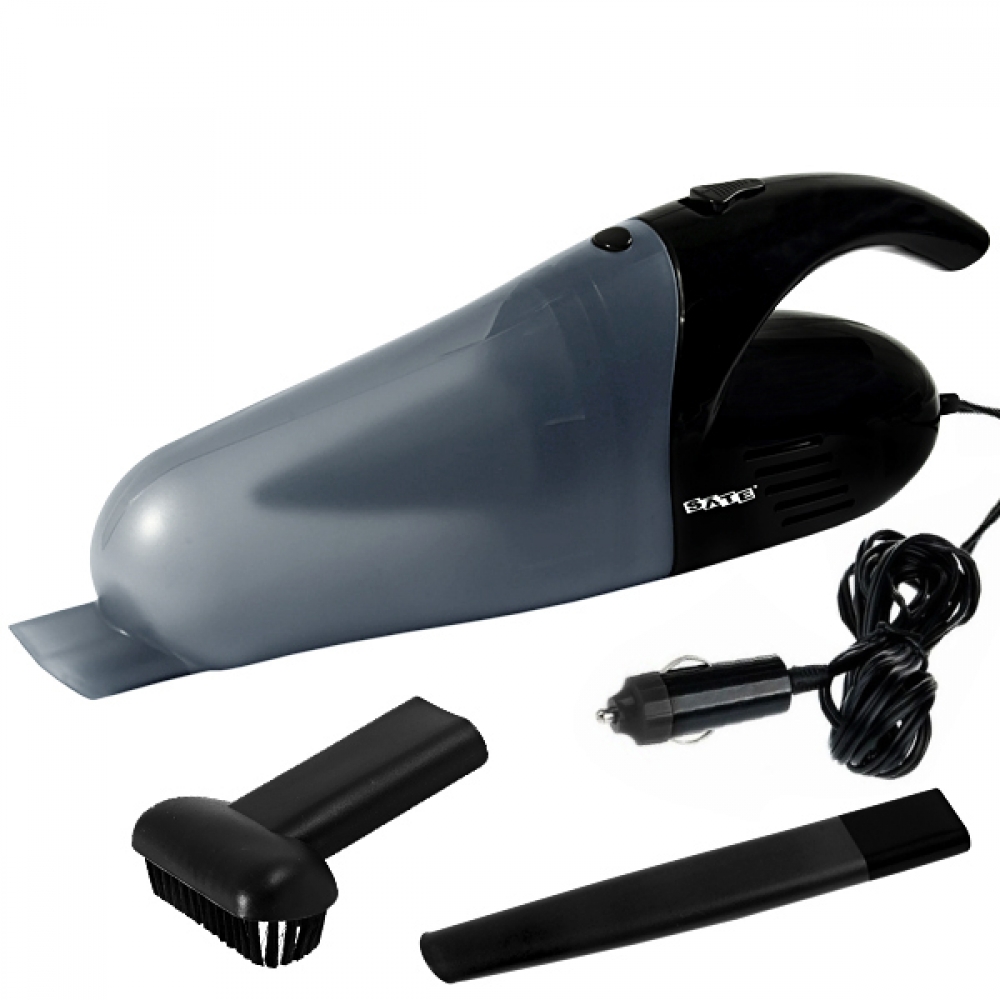 Aspirador de Pó para Carro Satellite A-CV003 60 watts 12V - Preto  Cinza