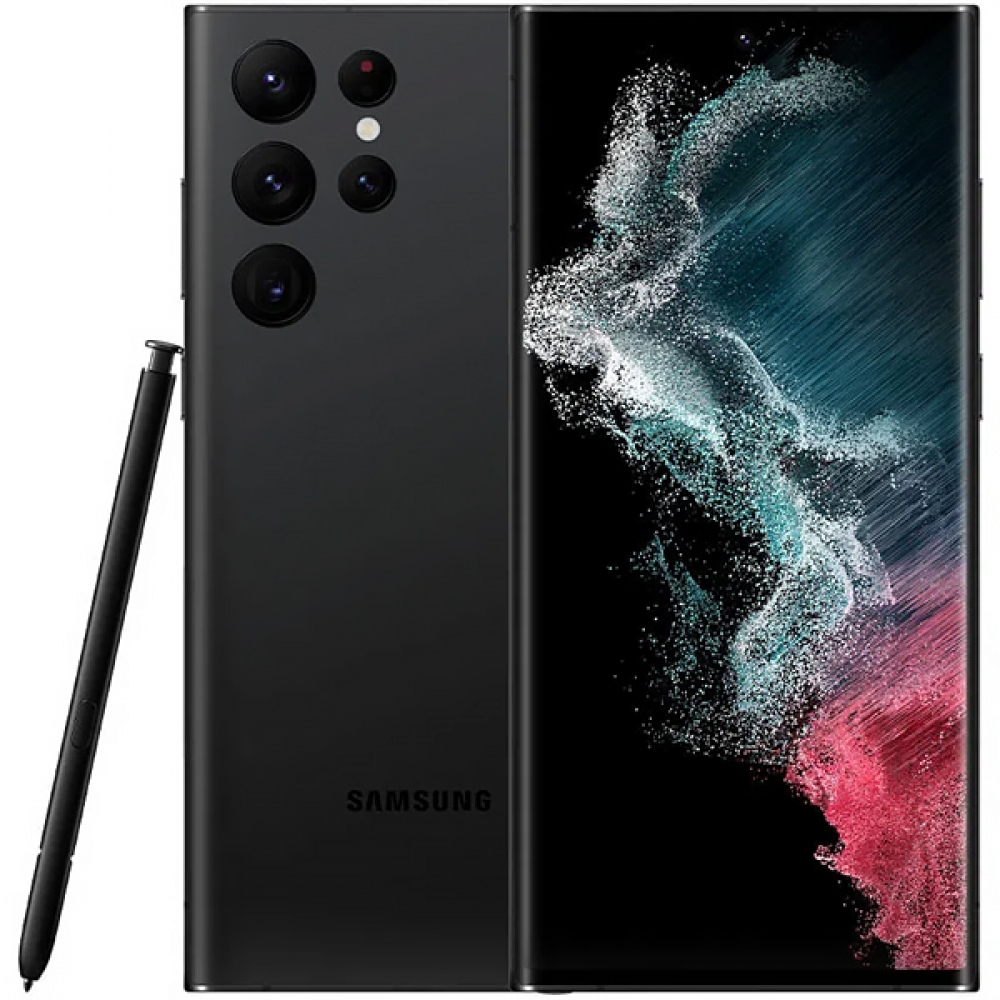 Smartphone Samsung Galaxy S22 Ultra SM-S908E Dual SIM de 256GB  12GB RAM de 6.8 108 + 12 + 10 + 10MP  40MP - Phantom Black