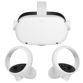 Óculos de Realidade Virtual Meta Quest 2 KW49CM 256GB com Wi-Fi - Branco