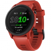 Smartwatch Garmin Forerunner 745 010-02445-02 com GPS e Wi-Fi - Vermelho