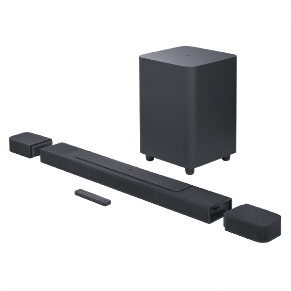 Soundbar JBL BAR 1000 7.1 6.5 880 watts com Wi-Fi e Bluetooth Bivolt - Preto
