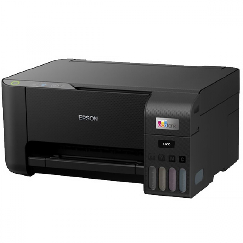 Impressora Multifuncional Epson EcoTank L3210 3 em 1 Bivolt - Preta
