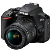 Câmera Nikon D3500 24.2MP Bluetooth com Lente AF-P DX NIKKOR 18-55 mm F  3.5-5.6G VR - Preta