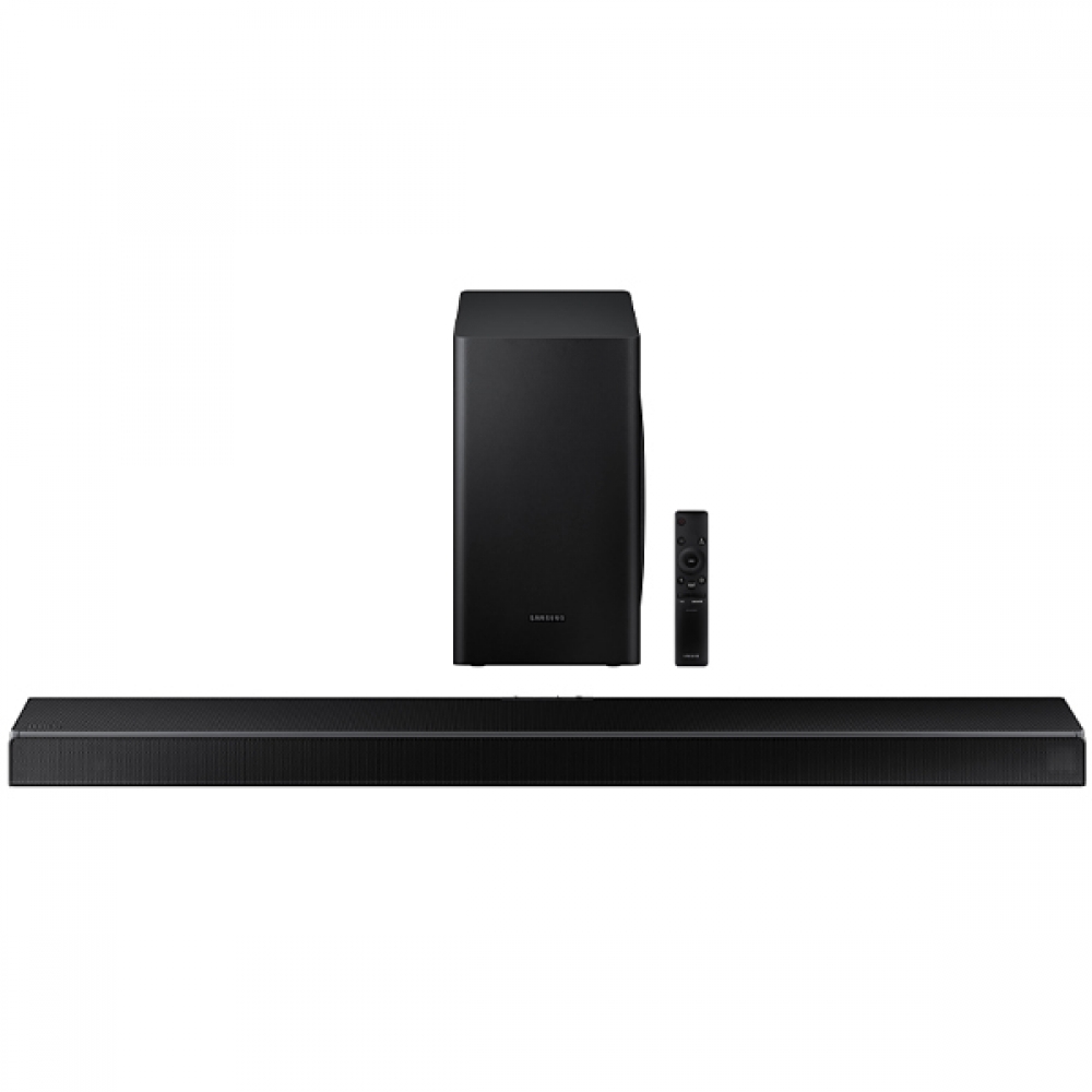 Soundbar Samsung HW-Q60T 360 watts com Bluetooth S  PDIF e USB Bivolt - Preto