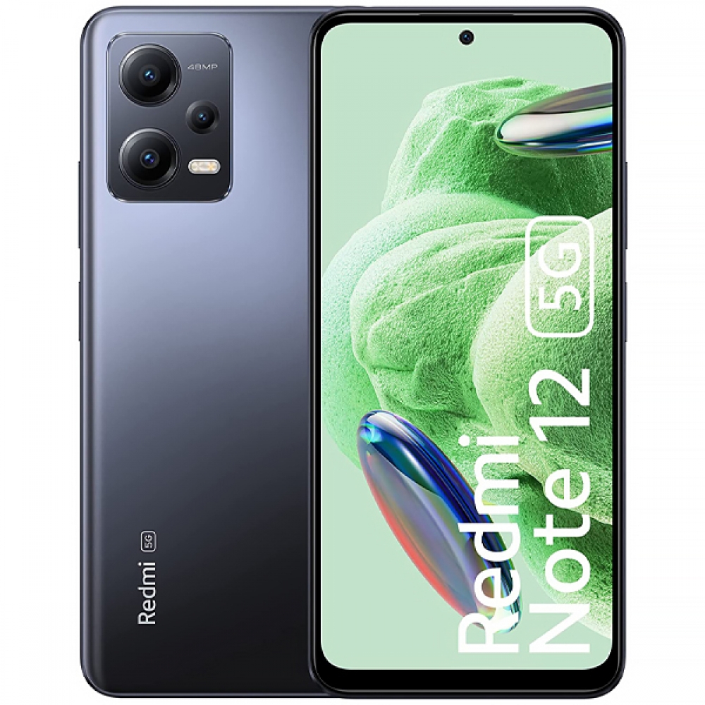 Smartphone Xiaomi Redmi Note 12 5G Dual SIM de 256GB  8GB RAM de 6.67 48 + 8 + 2MP  13MP - Onyx Gray (Global)