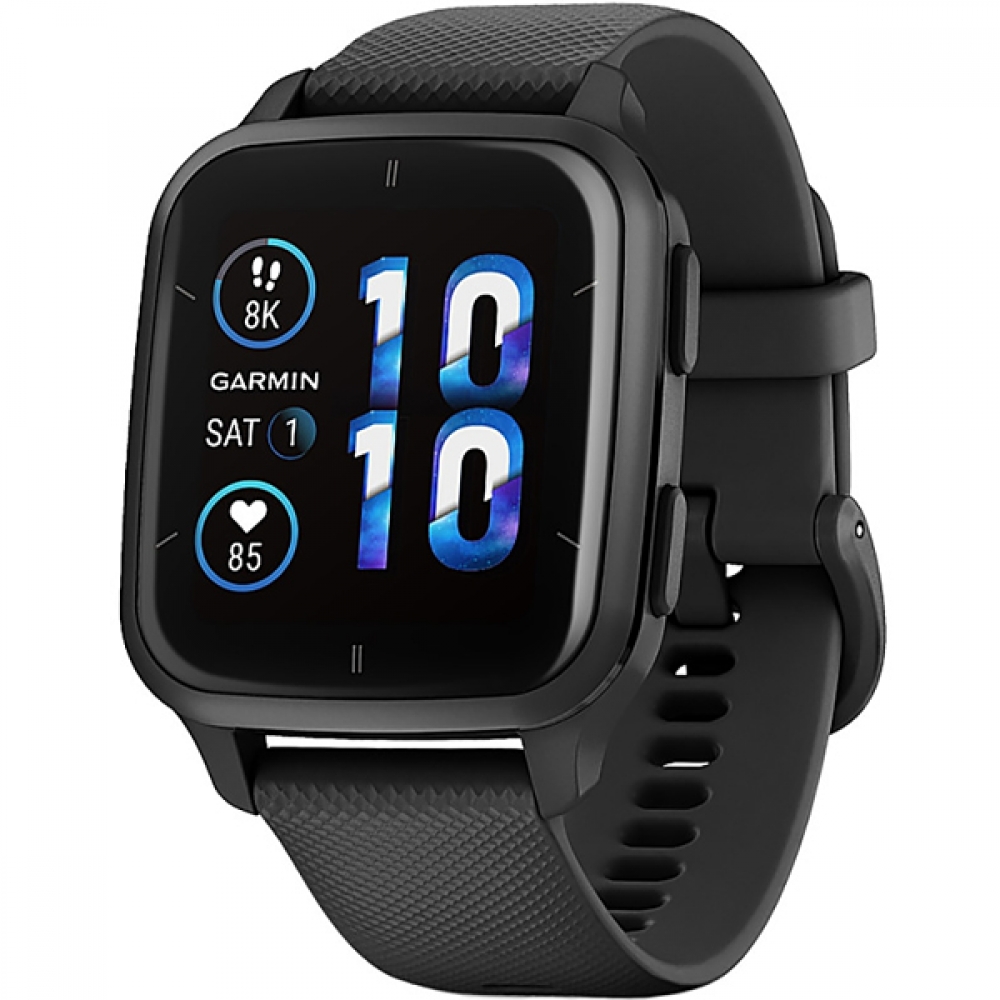 Smartwatch Garmin Venu SQ 2 Music 010-02700-00 com GPS e Wi-Fi - Preto